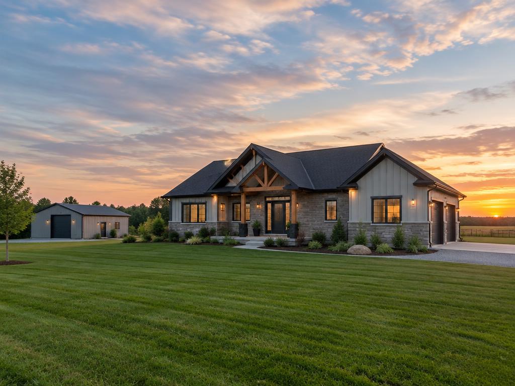 Interior of a renovated Norfolk County home